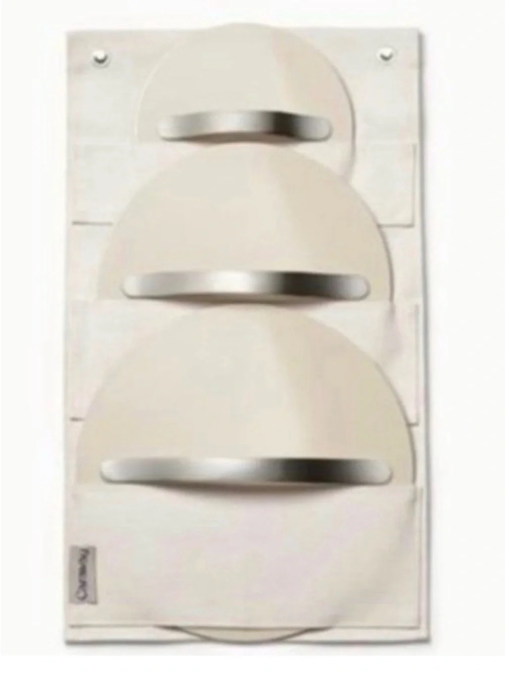 Caraway Cream Canvas Lid Organizer Organizer